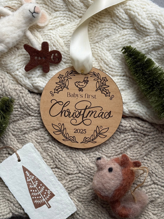 Baby's First Christmas Ornament *CUSTOM*