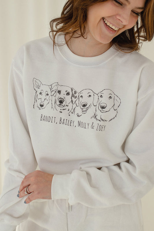 Custom Pet Portrait Sweater